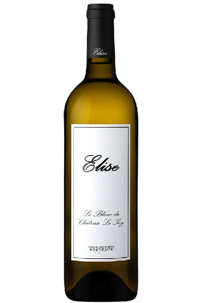 ACTIE 5 +1 ELISE 2020- Le Blanc du Château Le Pey- Sauvignon Blanc, élevé en barrique - Bordeaux
