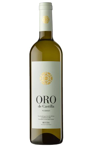 RUEDA -VERDEJO "Oro de Castilla" Bodegas Hermanos del Villar (schroefdop)