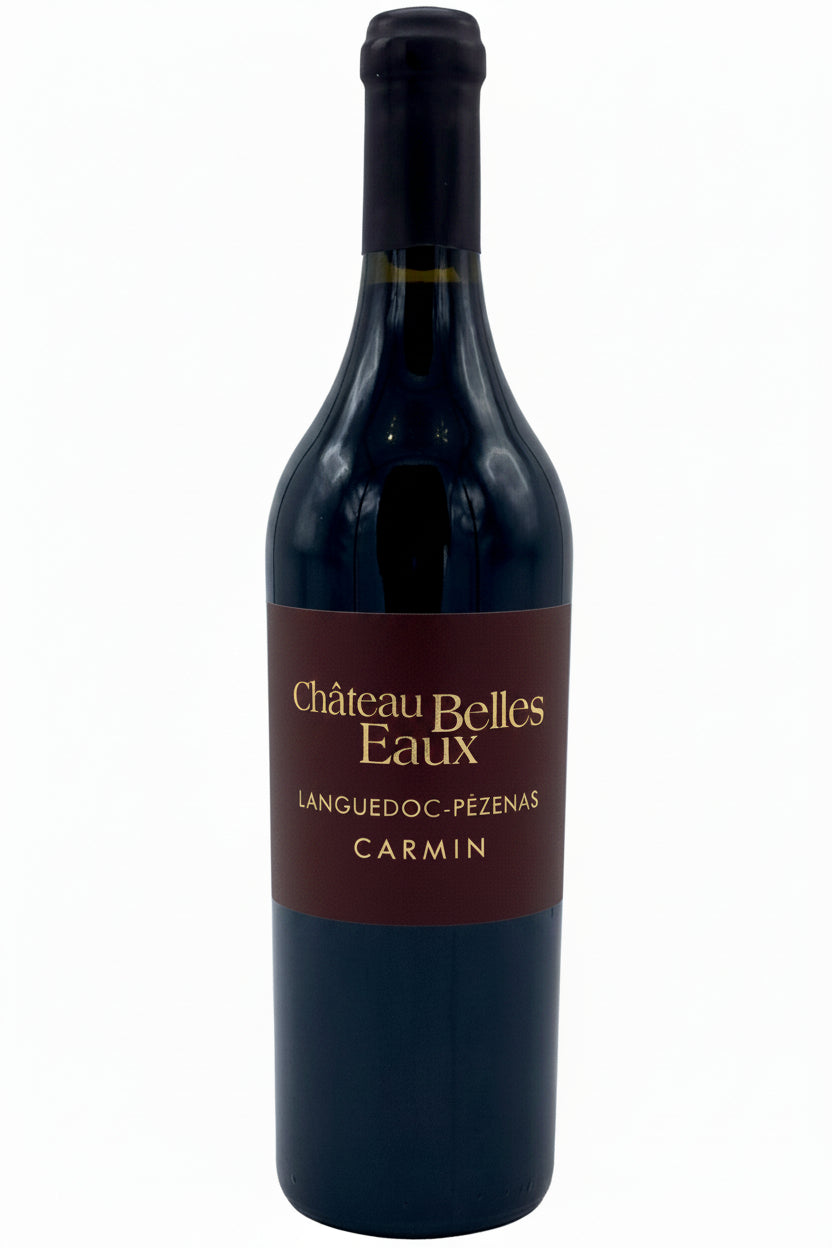 CHÂTEAU BELLES EAUX - Carmin  "Vieilles Vignes" Pézenas, Languedoc