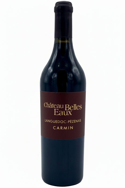 CHÂTEAU BELLES EAUX - Carmin  "Vieilles Vignes" Pézenas, Languedoc