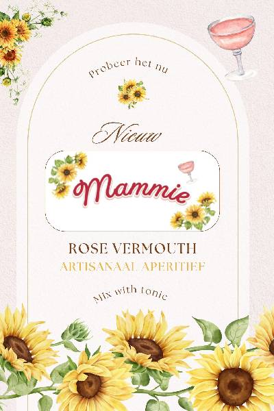 Mammie - Rosé Vermouth uit Eeklo