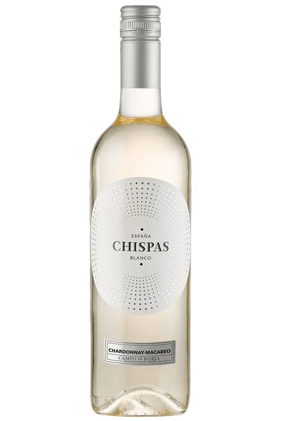 ACTIE 5+1 CAMPO DE BORJA - Chispas - Macabeo/ Chardonnay  (schroefdop) 